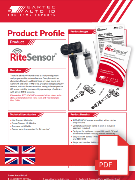 Rite-Sensor Data Sheet English