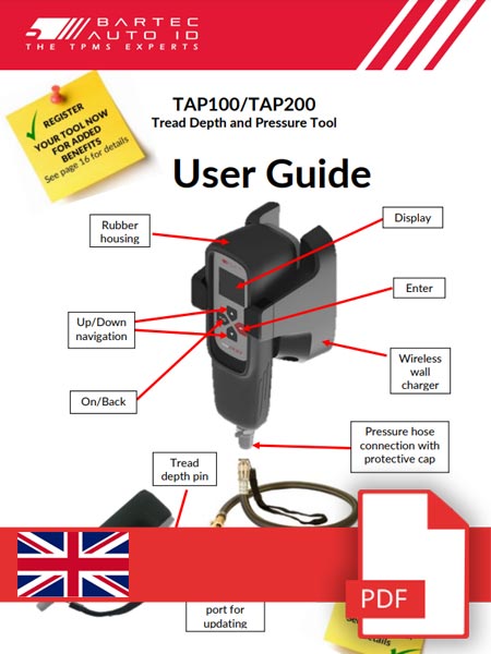 TAP100 Benutzerhandbuch English