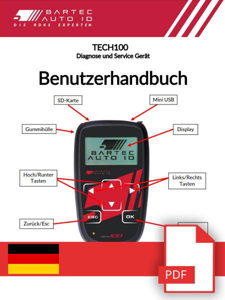 TECH100 User Manual German