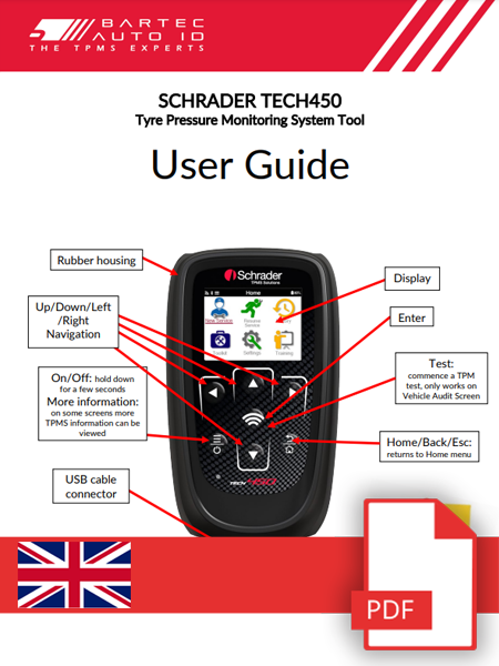 TECH450 Schrader User Manual English