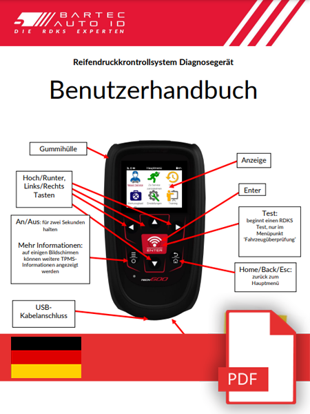 TECH600 User Manual German
