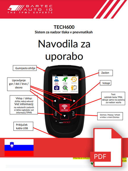 TECH600 User Manual Ukrainian