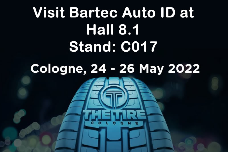 Bartec Auto ID To Exhibit At The Tire Cologne In May 2022