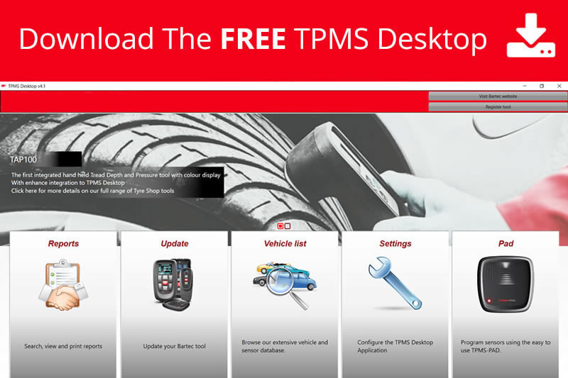 Download TPMS Desktop Software