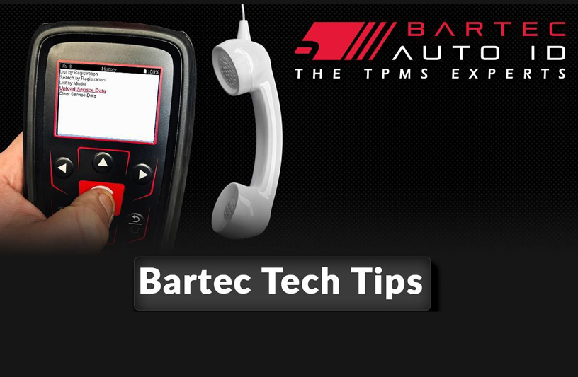 Bartec Tech Tip For Regularly Uploading Your TPMS Data