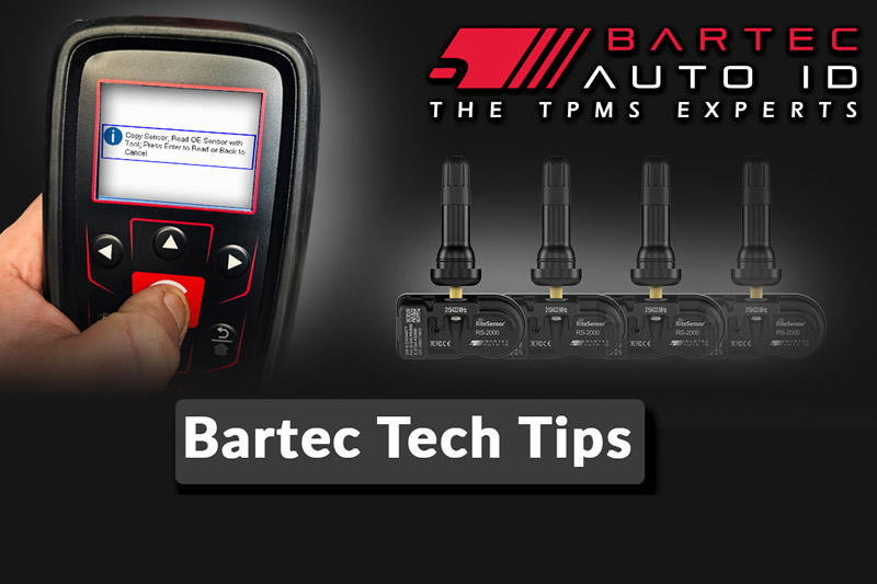 Bartec Tech Tips For Copying Sensor ID's