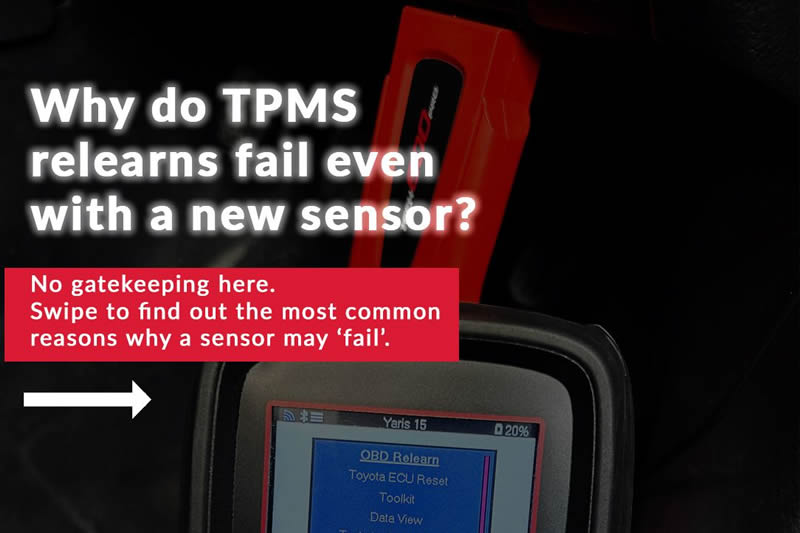 Ever Fitted A Brand New TPMS Sensor Only For The Relearn To Fail