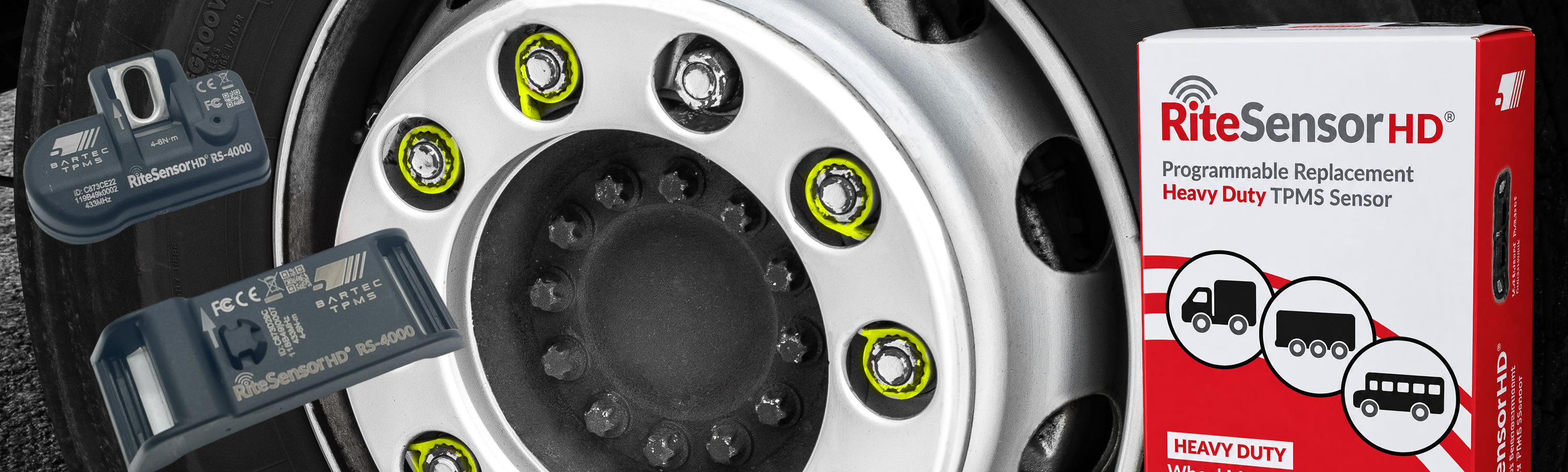 Universal Commercial TPMS Sensors