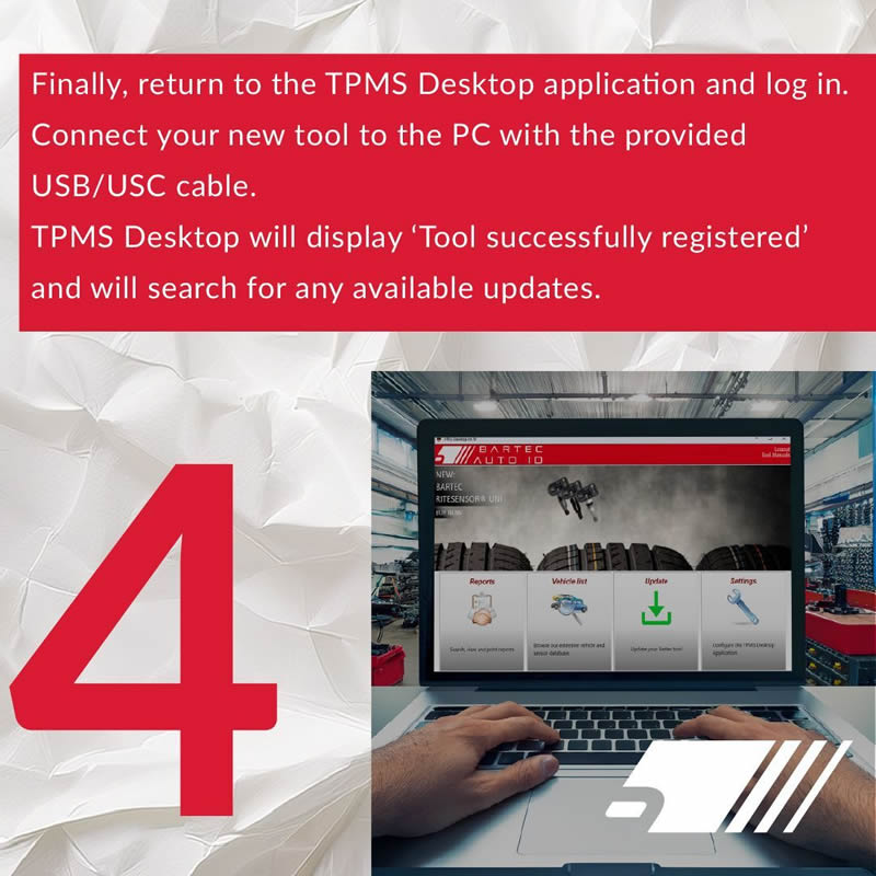  TPMS Tool Registration Process In Quick Time